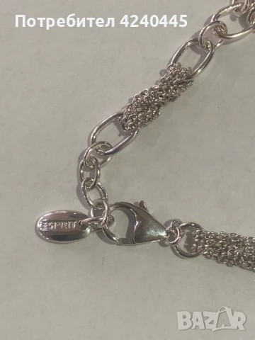Сребърна гривна  ESPRIT, снимка 3 - Гривни - 51178642