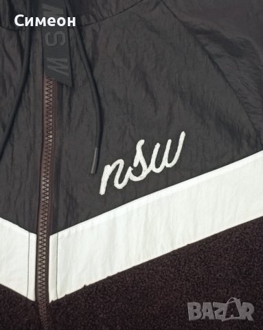 Nike NSW Sherpa Fleece Windrunner Jacket оригинално полар яке M Найк, снимка 4 - Спортни дрехи, екипи - 42805115