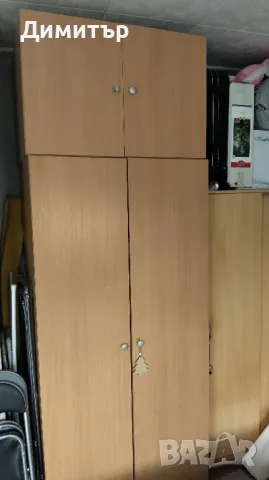 продавам гардероб с надстройка, снимка 1