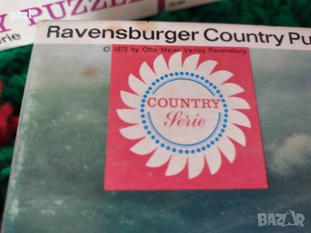 Пъзел "Harbour in Sweden” Ravensburger 1972г. 500 части, снимка 2 - Пъзели - 53966431