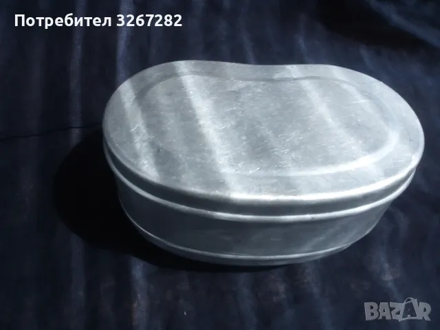 Кутия,Контейнер,Военен,Офицерски,Храна, снимка 5 - Антикварни и старинни предмети - 50220999