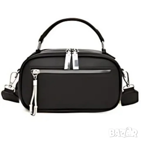 Модерна дамска чанта с ципове в различни цветове, снимка 2 - Чанти - 50642030