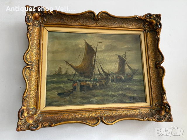 Картина с рамка морски пейзаж №7543 