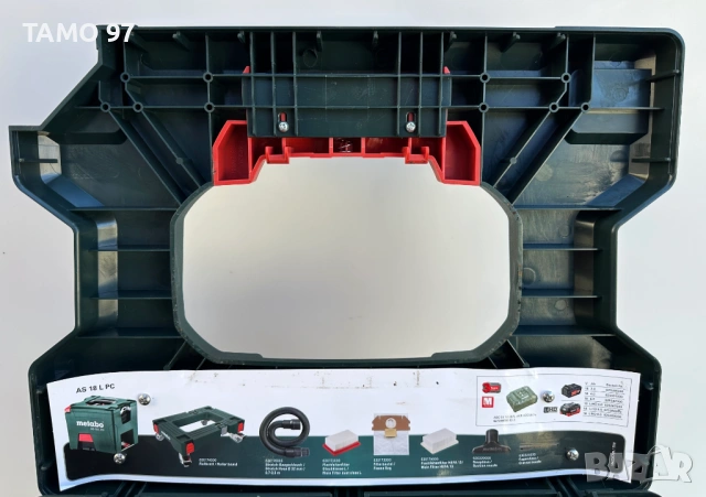 METABO AS 18 L PC - Акумулаторна прахосмукачка 18V като нова!, снимка 11 - Други инструменти - 53134836