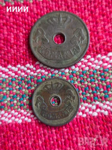 Монета 5 бани 1905 и 20 бани 1906, снимка 2 - Нумизматика и бонистика - 56426992