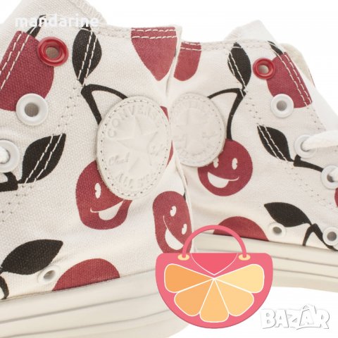 ПРОМО 🍊 CONVERSE ALL STAR № 36½ и 37 🍊 Дамски кецове с фигурална шарка нови с кутия