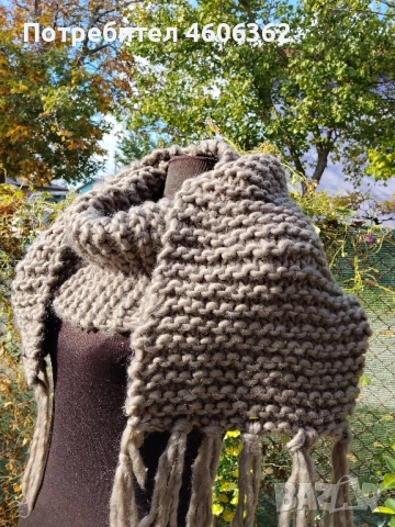 ръчно изработени шалове , снимка 6 - Шалове - 52117103