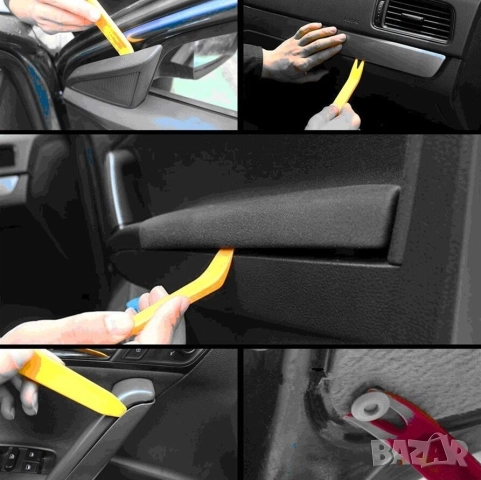 К-т ЩАНГИ за Кори Панели Тапицерии Табло Лайстни Брони Щипки на Тапицерия Автомобил Инструменти USA, снимка 5 - Аксесоари и консумативи - 51898613
