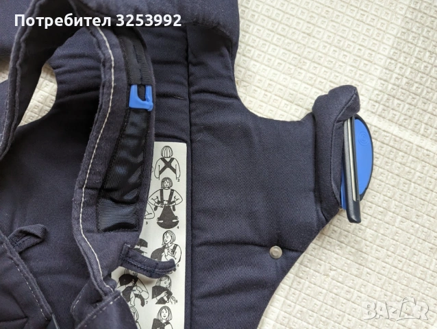 Ергономична раница за бебе BabyBjörn Carrier Mini / Кенгуру, снимка 5 - Кенгура и ранички - 54259570