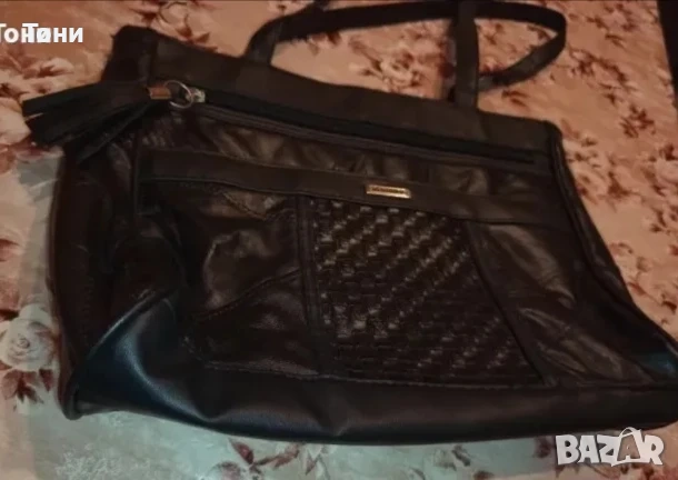 STEFANO Оригинал Нова Кожена Дамска Чанта , снимка 7 - Чанти - 52790013