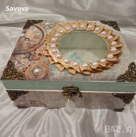Ръчно изработена кутия за спомени, снимка 2 - Ръчно изработени сувенири - 53029044
