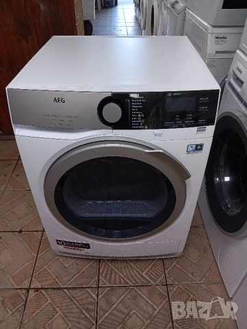 Сушилня с термопомпа АЕГ Aeg Series 9000 A+++ 8кг 2 години гаранция!, снимка 4 - Сушилни - 51945583