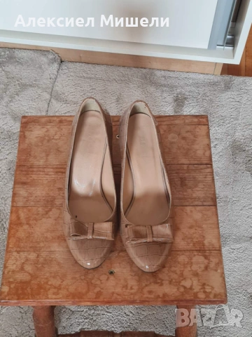 Дамски, кафеви обувки