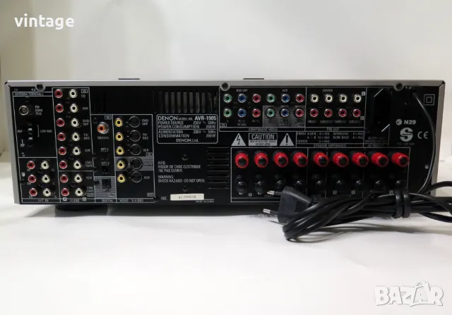 Denon AVR-1905, снимка 9 - Ресийвъри, усилватели, смесителни пултове - 49805880