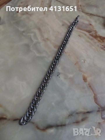 мъжка гривна от стомана 