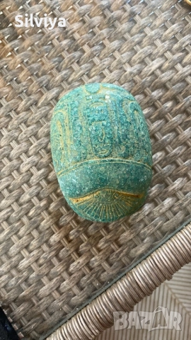 Египетски скарабей, снимка 2 - Колекции - 52538272