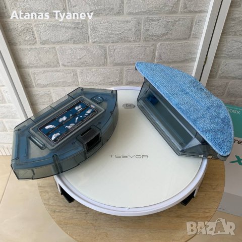 Робот прахосмукачка Tesvor X500 Pro сухо мокро почистване WiFi 1800Pa, снимка 2 - Прахосмукачки - 42486617