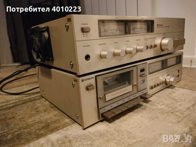 HITACHI HA-3500 + D-40S – ВИНТИДЖ АУДИО СЕТ | MADE IN JAPAN 🔥, снимка 11 - Декове - 54009674