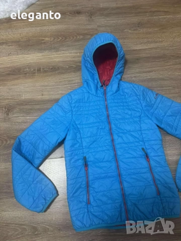 Дамско изолирано яке CMP Steppjacke hooded  Feel Warm Flat padding , XS размер, снимка 4 - Якета - 52558840