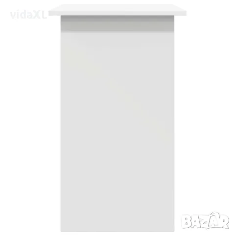 vidaXL Бюро, бяло, 80x45x74 см, инженерно дърво, снимка 5 - Бюра - 56147774