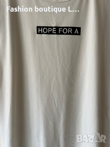 Спортна туника с изрязани ръкави и щампа 🖤, снимка 2 - Туники - 44767132