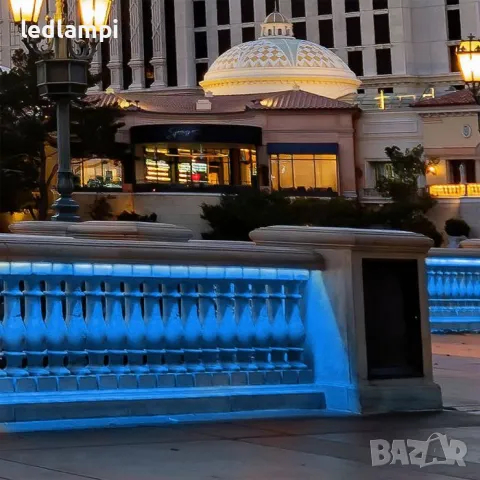 LED лента 2835 220V IP65 120LED Синя Светлина 50m/ролка, снимка 8 - Лед осветление - 48282971