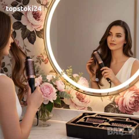 S&R Styling SD-937A – 5 в 1 уред за перфектна прическа без фризьор и с обем като от салон, снимка 4 - Фризьорски принадлежности - 52425369