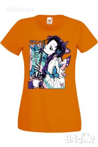 Дамска тениска Demon Slayer Shinobu Kocho,Анимация,игра,Празник,Повод., снимка 8 - Тениски - 38058414