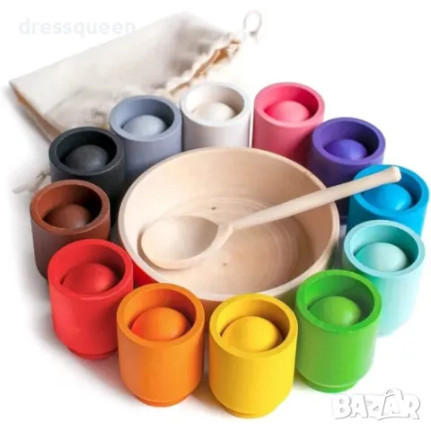 4307 Детска образователна игра, 2-5 години, Многоцветна