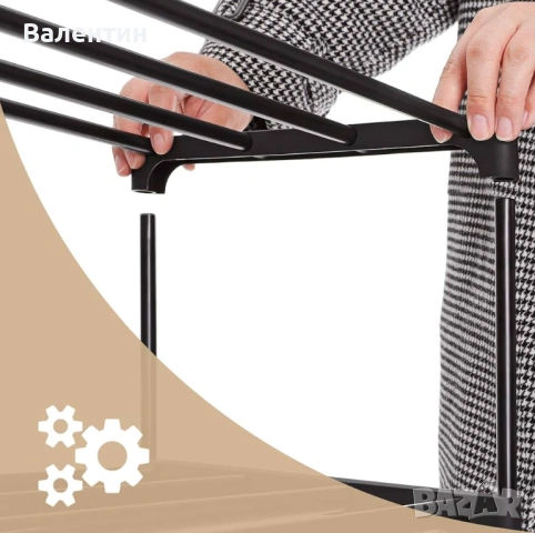 Комплект от 2 органайзера за обувки Songmics, снимка 5 - Други стоки за дома - 53177506