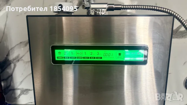 Продавам висок клас йонизатор за алкална и киселинна вода Tyent , снимка 4 - Друга електроника - 55896679