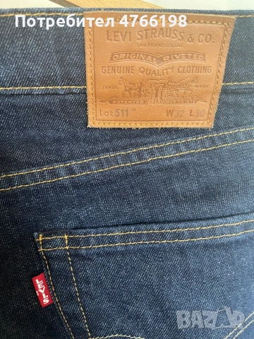Levi’s 511 slim fit, снимка 3 - Дънки - 54311083