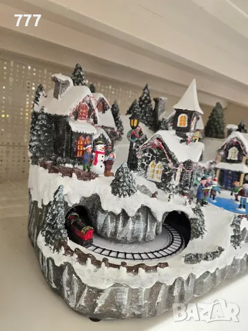 коледни сцена на батерии , снимка 2 - Декорация за дома - 48678400