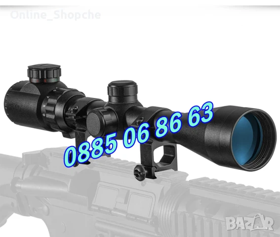 Еърсофт Оптика Монтаж ОПТИКА 3-9х40E Bushnell Пушка Мерник Прицел, снимка 3 - Оборудване и аксесоари за оръжия - 30223234