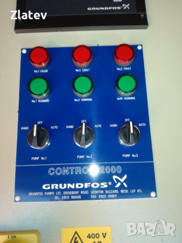 Управление за напорни помпи Grundfos PMU2000, снимка 8 - Водни помпи - 39848013