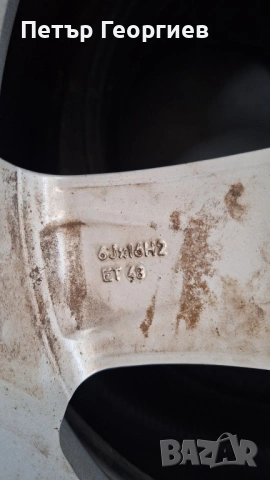 АЛУМИНИЕВИ ДЖАНТИ  AУДИ ФОЛСВАГЕН ШКОДА -5x112х57-16 цола, снимка 6 - Гуми и джанти - 53985427