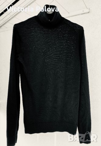 Екстра тънък меринос поло унисекс WE Холандия, снимка 2 - Блузи с дълъг ръкав и пуловери - 39537066