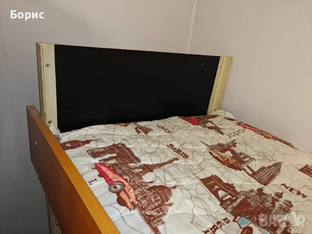 Двуетажно легло - метална конструкция!, снимка 5 - Спални и легла - 56014872