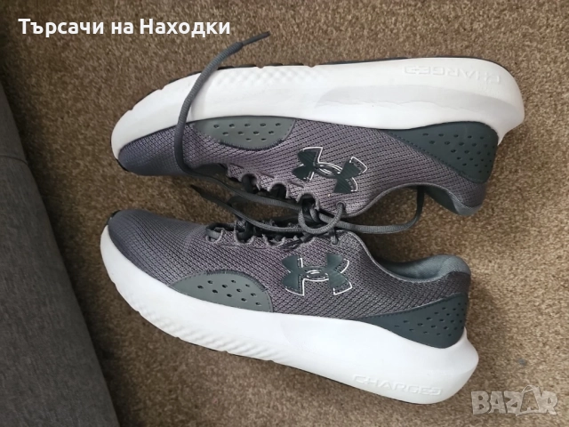 Under Armour Charged Мъжки Маратонки за Бягане/Тренировка - Размер EU 46 UK 11 - Отлично Състояние, снимка 2 - Кецове - 52634503