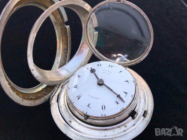 Джобен часовник от великият майстор-часовникар George Prior -1780г., снимка 6 - Колекции - 31370159