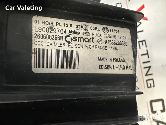 Фарове фар ляв Smart Forfour W453 class farove far Смарт 453 В453, снимка 4 - Части - 48901650