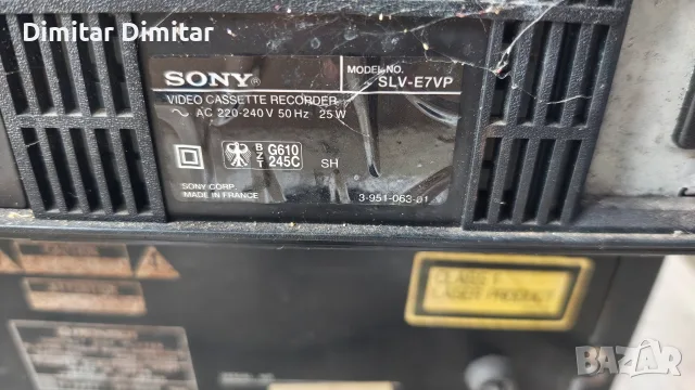 Sony slv e7vp. видео. , снимка 3 - Плейъри, домашно кино, прожектори - 56484620