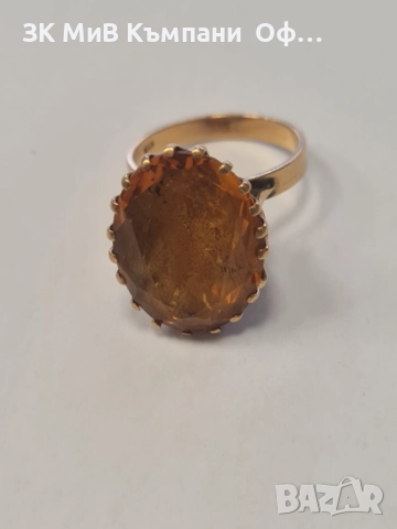 Уникалтен дамски златен пръстен - 8.62гр. - 18К, снимка 4 - Пръстени - 52463449