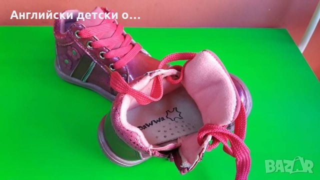 Английски детски боти-кецки, снимка 3 - Детски боти и ботуши - 30183017