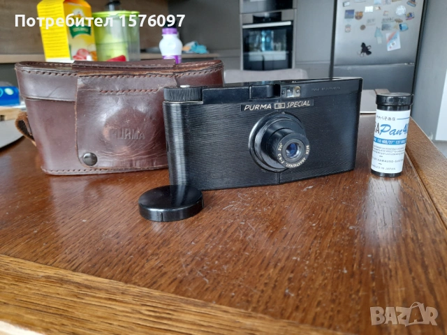 Филмов бакелитов фотоапарат 1937г. Purma Special produced in Great Britain