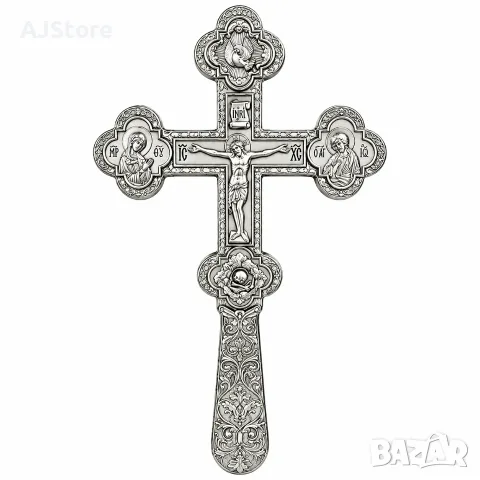 Православен напрестолен кръст - Silver