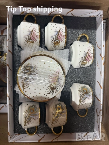 Еспресо машина MUHLER + Луксозен порцеланов сервиз - Екстравагантен комплект 2 в 1, снимка 4 - Кафемашини - 52332597