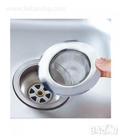 МЕТАЛЕН ФИЛТЪР ЗА СИФОН НА МИВКА - КОД 3215, снимка 7 - Аксесоари за кухня - 33886566