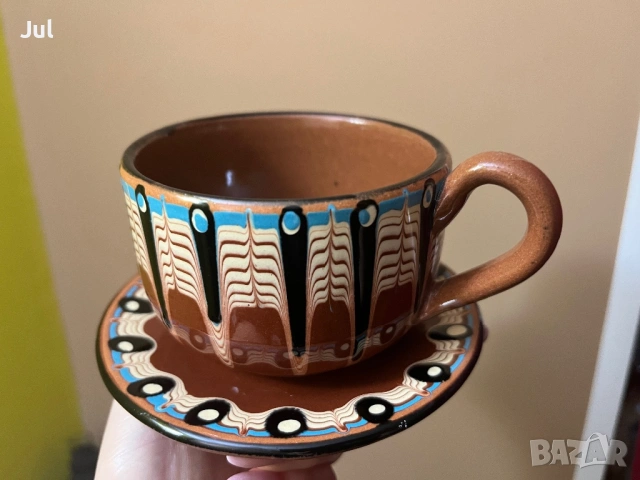 Керамични съдове с троянска шарка, снимка 17 - Антикварни и старинни предмети - 53929575