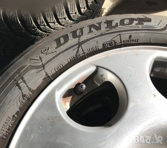 ПЕРФЕКТНИ ОРИГИНАЛНИ 4бр алуминиеви джанти за AUDI АУДИ 5х112 + гуми 7мм грайфер 205/55/16 DOT 0318, снимка 3 - Гуми и джанти - 35079849